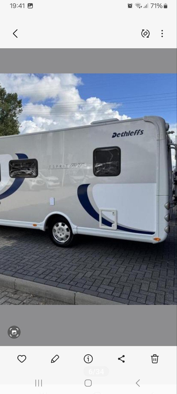 Dethleffs Esprit Camper Renault, Caravans en Kamperen, Particulier, Half-integraal, Dethleffs