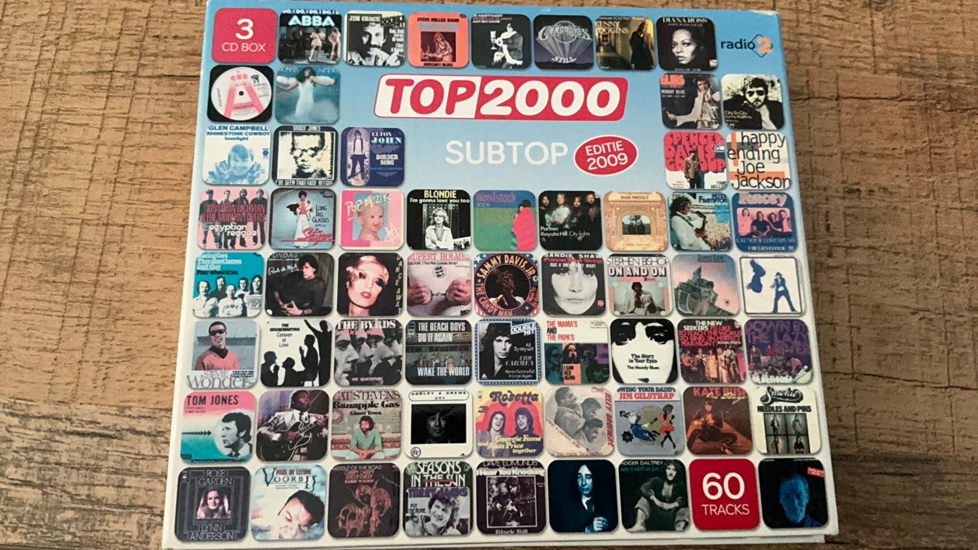 Top 2000 Subtop, Editie 2009, 3 cd box, digi., Ophalen of Verzenden, Zo goed als nieuw