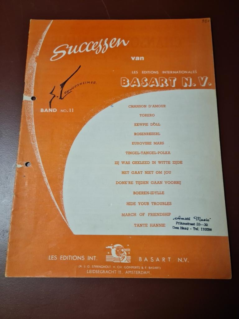 Successen van Basart, deel 11, Gebruikt, Overige soorten, Ophalen of Verzenden, Populair