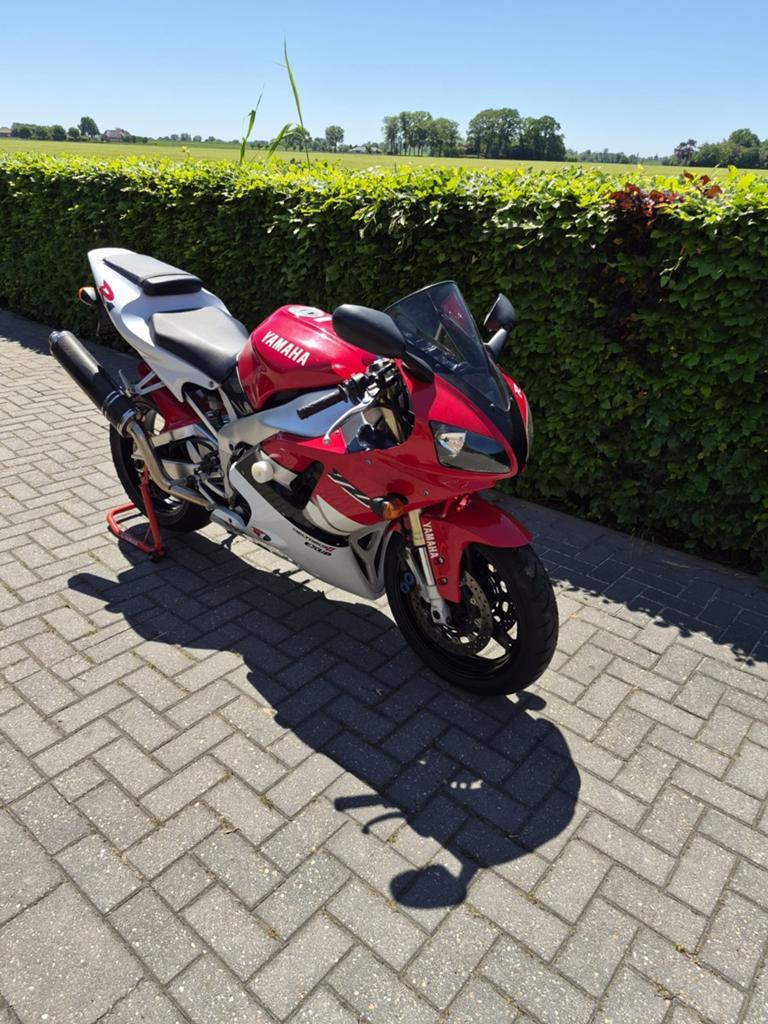 Yamaha YZF-R1 - Rood/Wit - 1999, Motoren, Motoren | Yamaha, Particulier, Super Sport