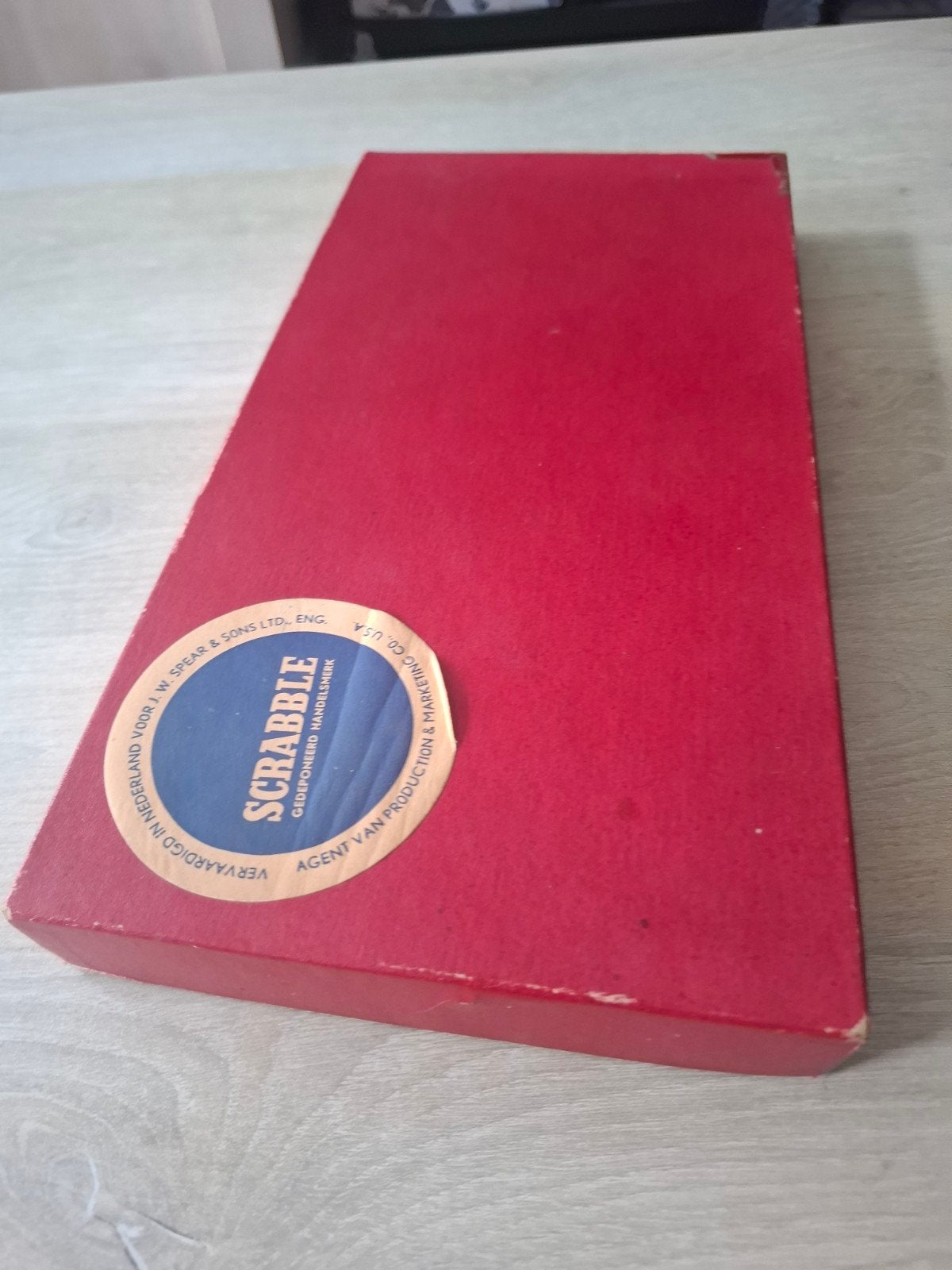 Vintage Scrabble Bordspel - Compleet en Goede Staat, Enfield, England, Gebruikt, Ophalen of Verzenden, Drie of vier spelers