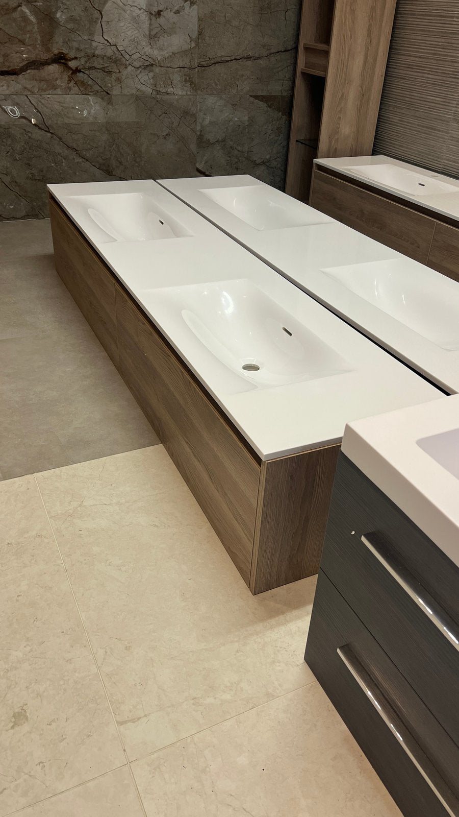 Badmeubel 200 cm Brauer - Nieuw (Van €3750 voor €1450), Brauer, Www.douchezaak.nl, Ophalen of Verzenden, 200 cm of meer