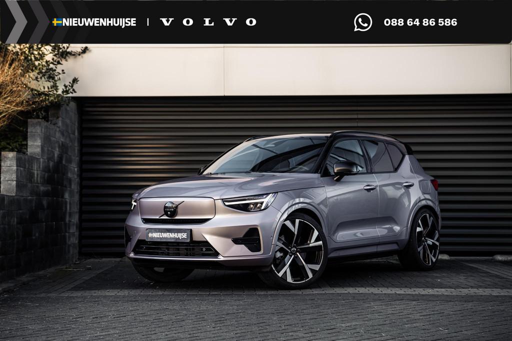 Volvo EX40 Single Motor Extended Range Ultra 82 kWh | Adapti, Auto's, Automaat, 12 maanden, Achterwielaandrijving, Zwart