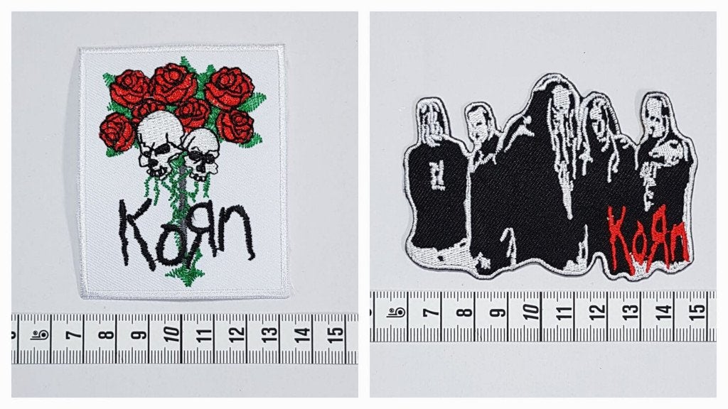Embleem, korn, muziek,rock,emblemen,patch, Ophalen of Verzenden, Nieuw