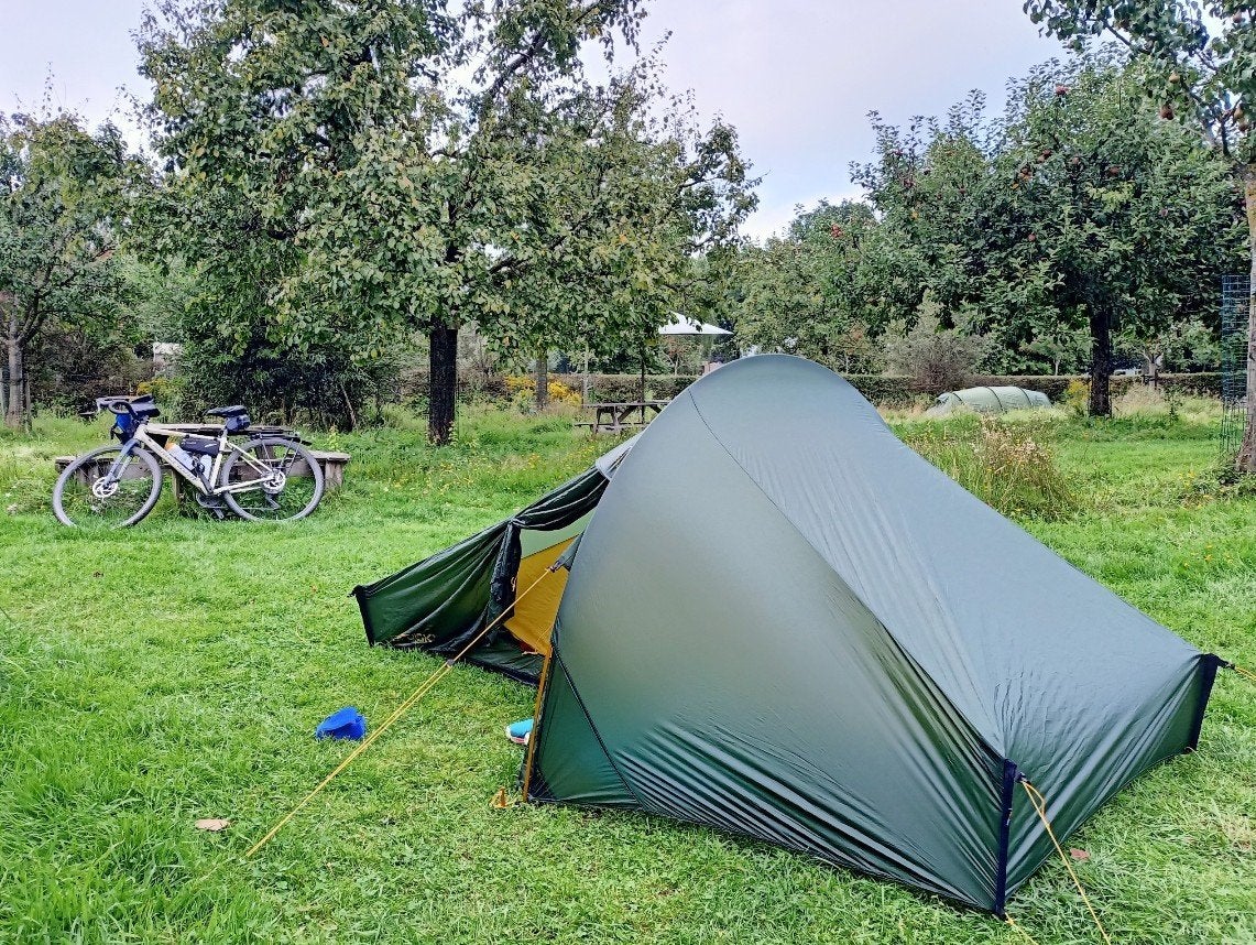 lichtgewicht 2 persoons tent Nordisk Telemark 2.2 LW, 1010 g, Caravans en Kamperen, Verzenden, Zo goed als nieuw, Tot en met 2