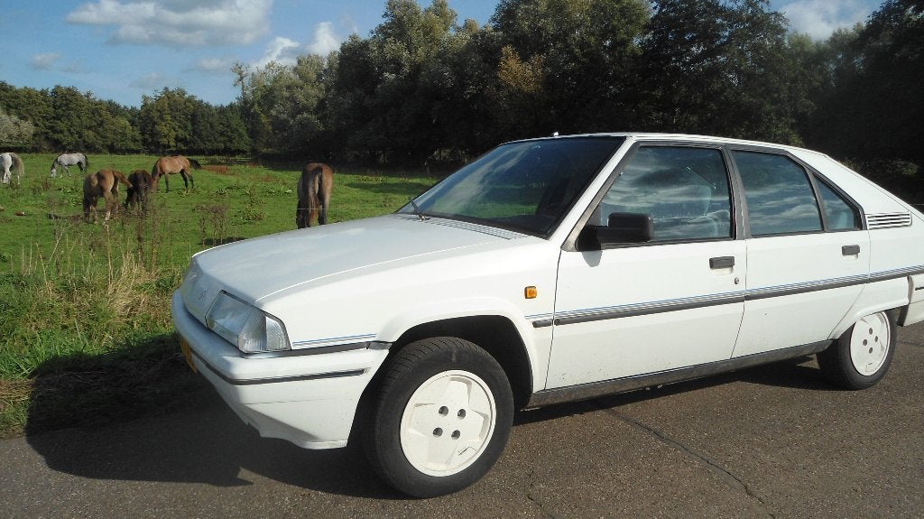 Citroen BX personenauto, Voorwielaandrijving, Stof, 921 kg, 4 cilinders