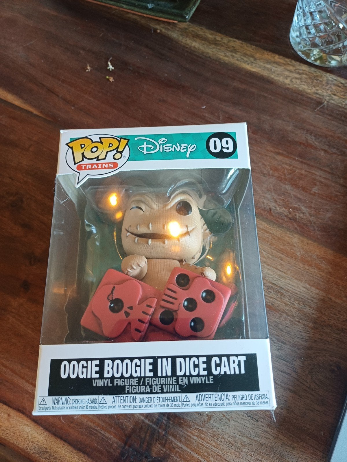 Funko pop oogie boogie in dice cart, Ophalen of Verzenden
