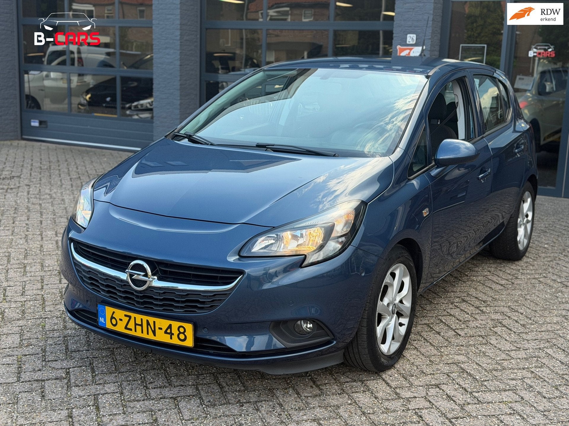 Opel Corsa 1.0 Turbo Edition Navi|Xenon|Cruisec|Pdc|Airco|Na, Auto's, Opel, Voorwielaandrijving, Gebruikt, Euro 6, Blauw