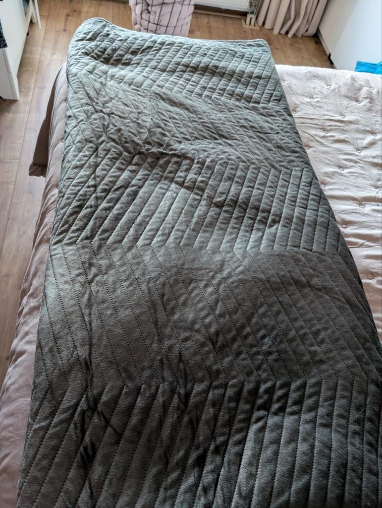 Prachtig sprei, Ophalen, Tweepersoons, Zo goed als nieuw, 180 cm