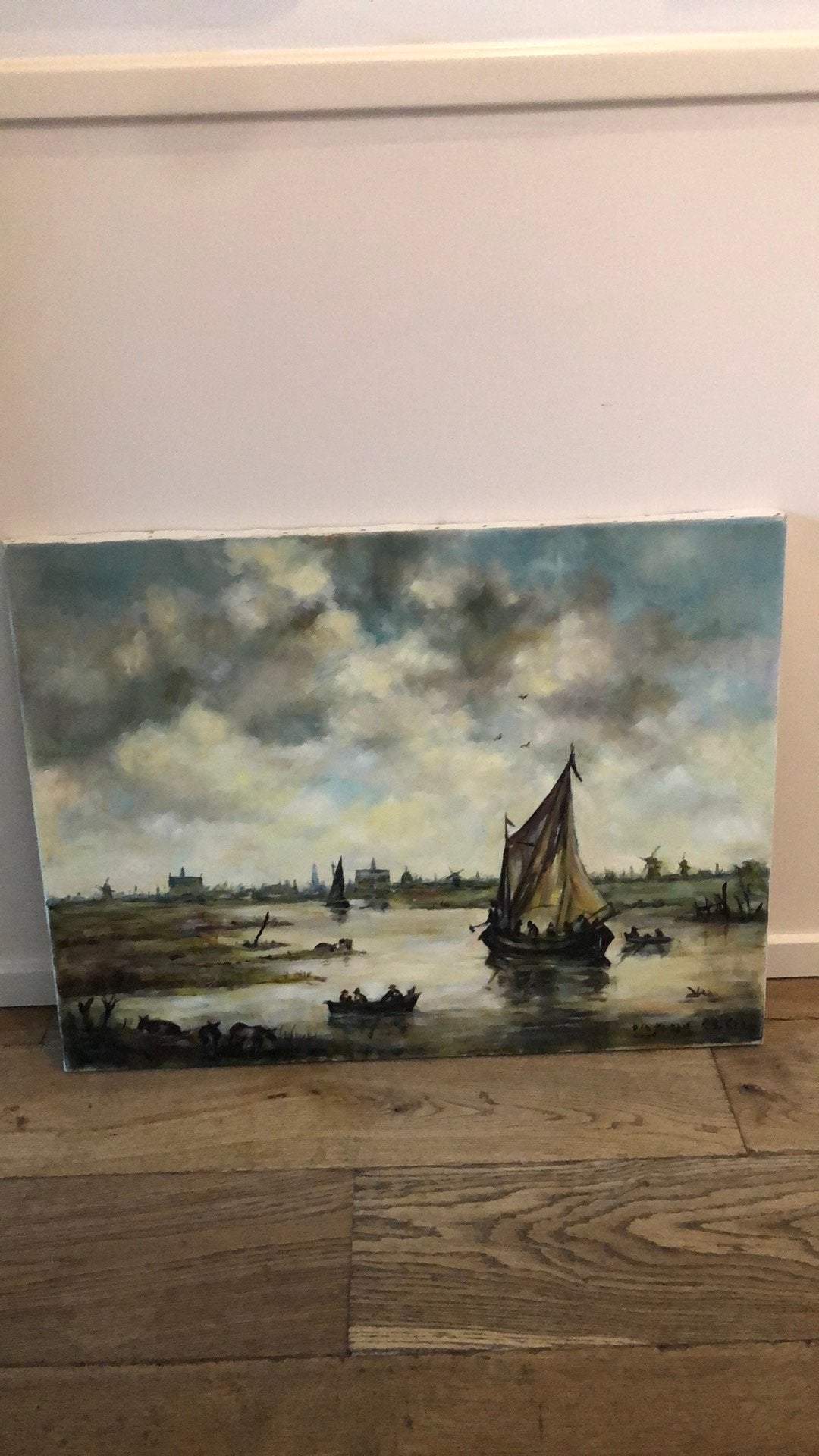 Oud schilderij, Ophalen of Verzenden