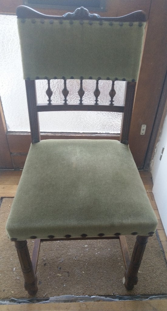 stoelen 4 stuks oud gebruikt, Ophalen, Gebruikt