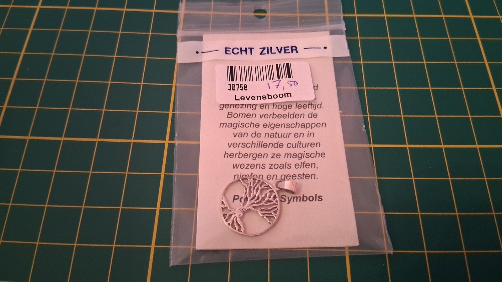 Zilveren Levensboom Hanger - Echt Zilver, Verzenden