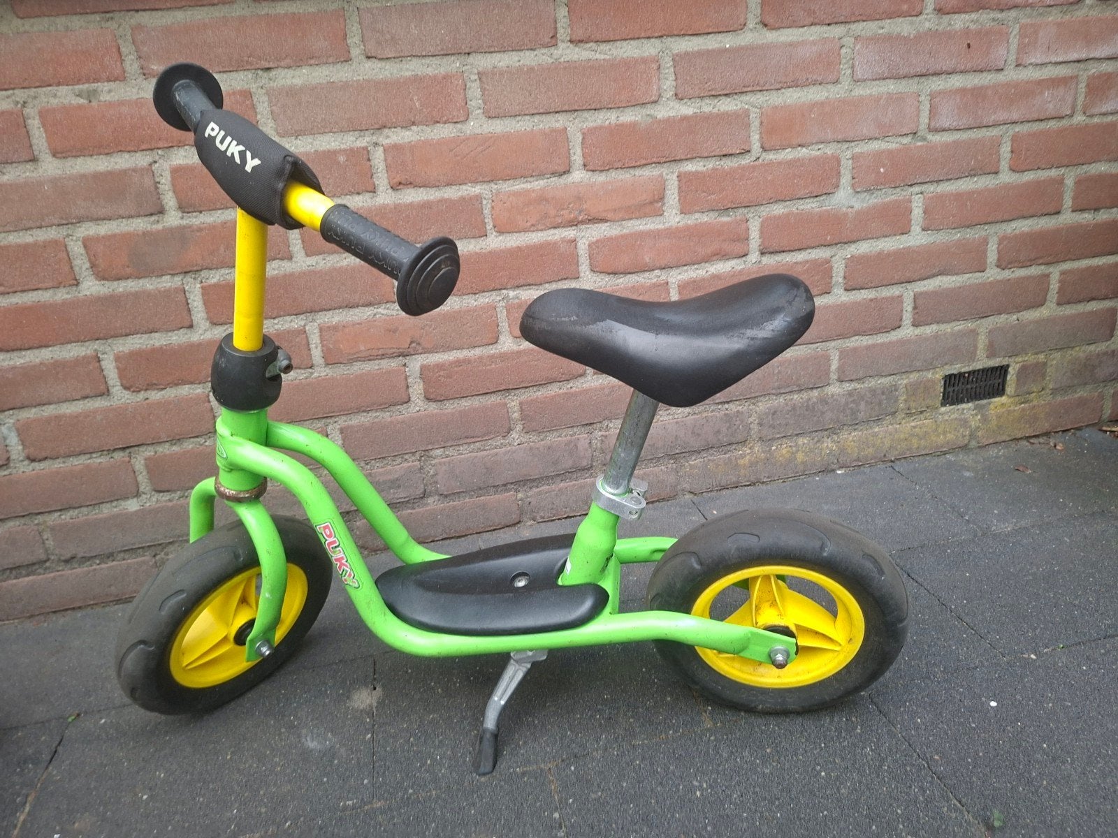 Puky loopfiets groen - Ideaal voor de kleintjes!, Fietsen en Brommers, Fietsen | Kinderfietsjes, Ophalen of Verzenden, Gebruikt