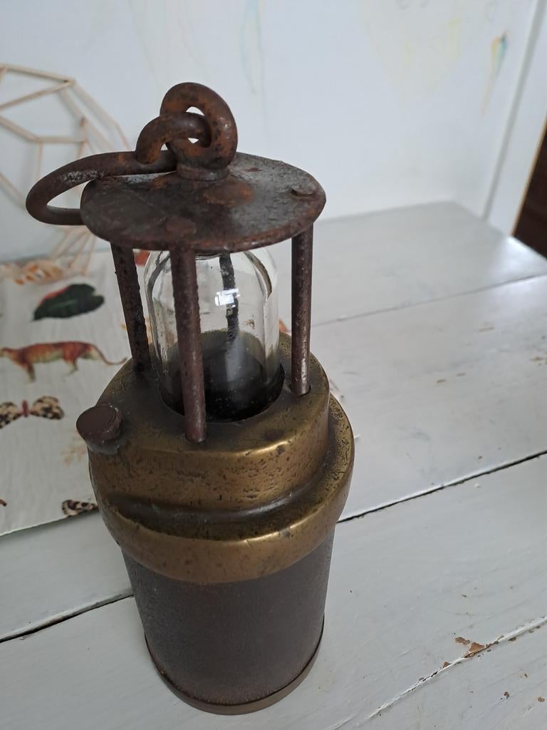 Mijnlamp, Antiek en Kunst, Antiek | Lampen, Ophalen