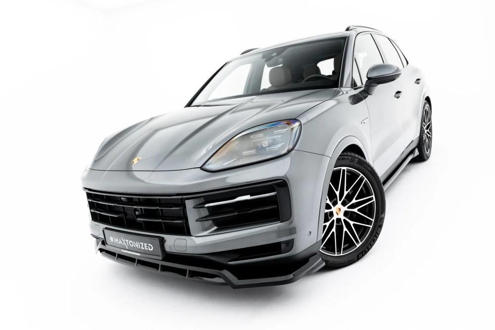 Voorlip sideskirt diffuser spoiler Porsche Cayenne Coupe 23+, Ophalen of Verzenden