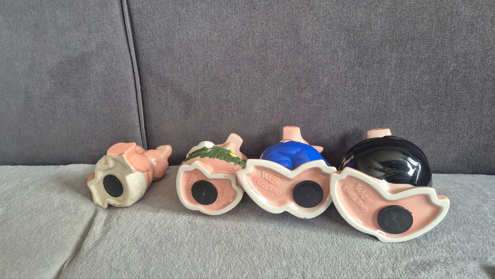 Vintage Wade NatWest spaarvarkens – set van 4, Verzamelen, Ophalen of Verzenden, Zo goed als nieuw