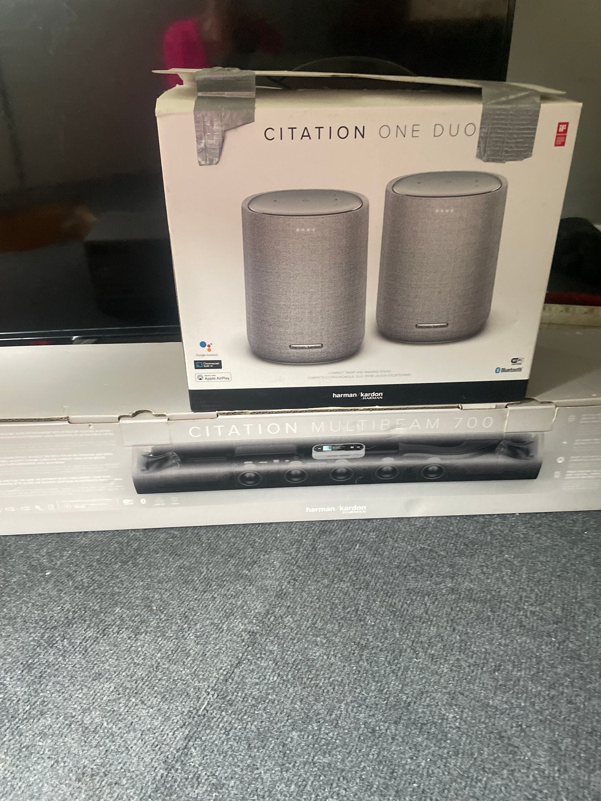 Harman Kardon Citation Multibeam 700 & Citation One Duo, Audio, Tv en Foto, Luidsprekers, Ophalen of Verzenden, Zo goed als nieuw