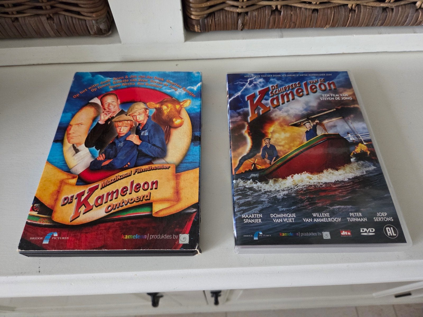 2 dvd's van de kameleon, Cd's en Dvd's, Alle leeftijden, Ophalen of Verzenden, Gebruikt