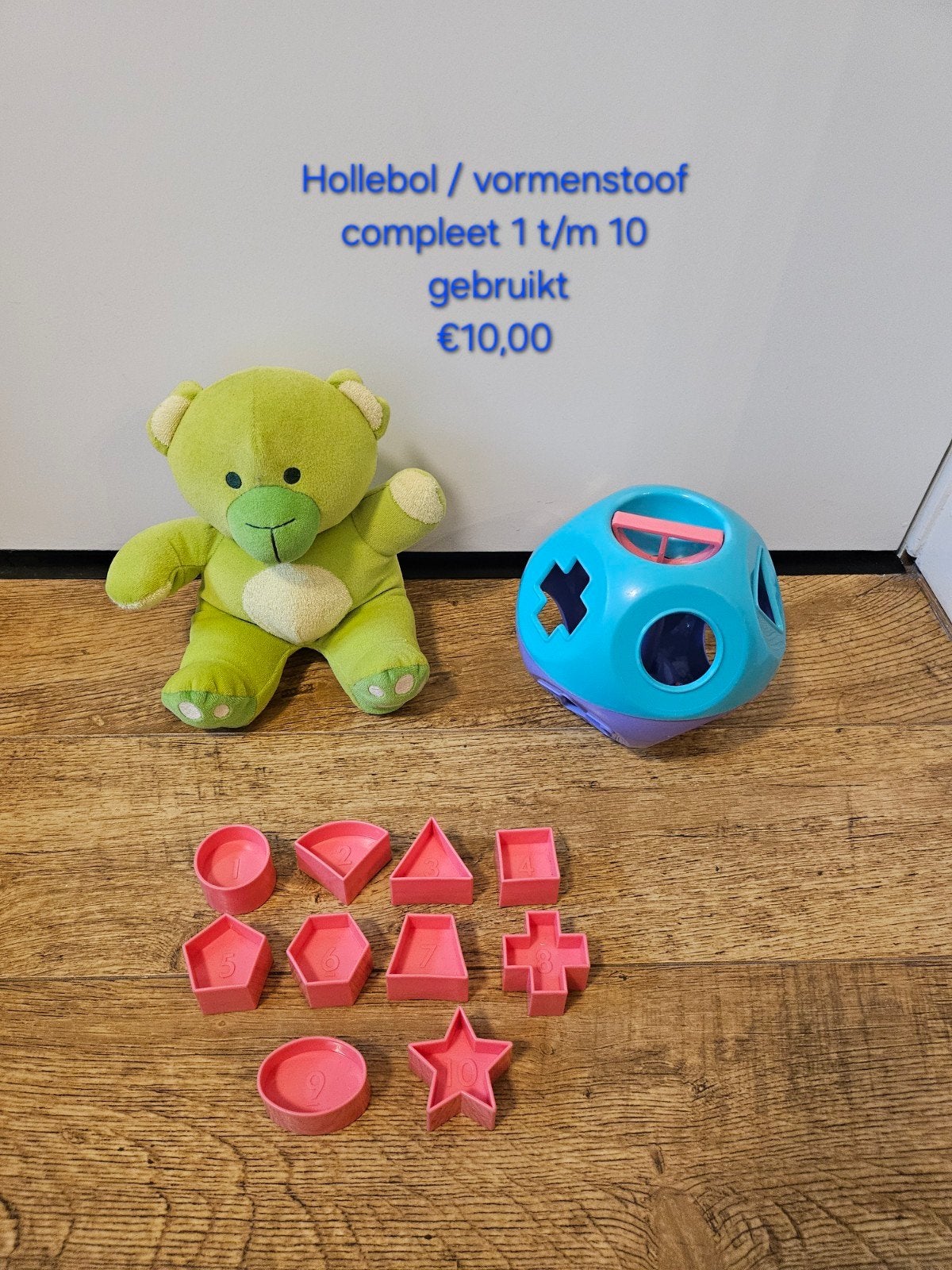 Tupperware tuppertoys Hollebol vormenstoof lila €10, Ophalen of Verzenden, Gebruikt, Overige kleuren, Overige typen