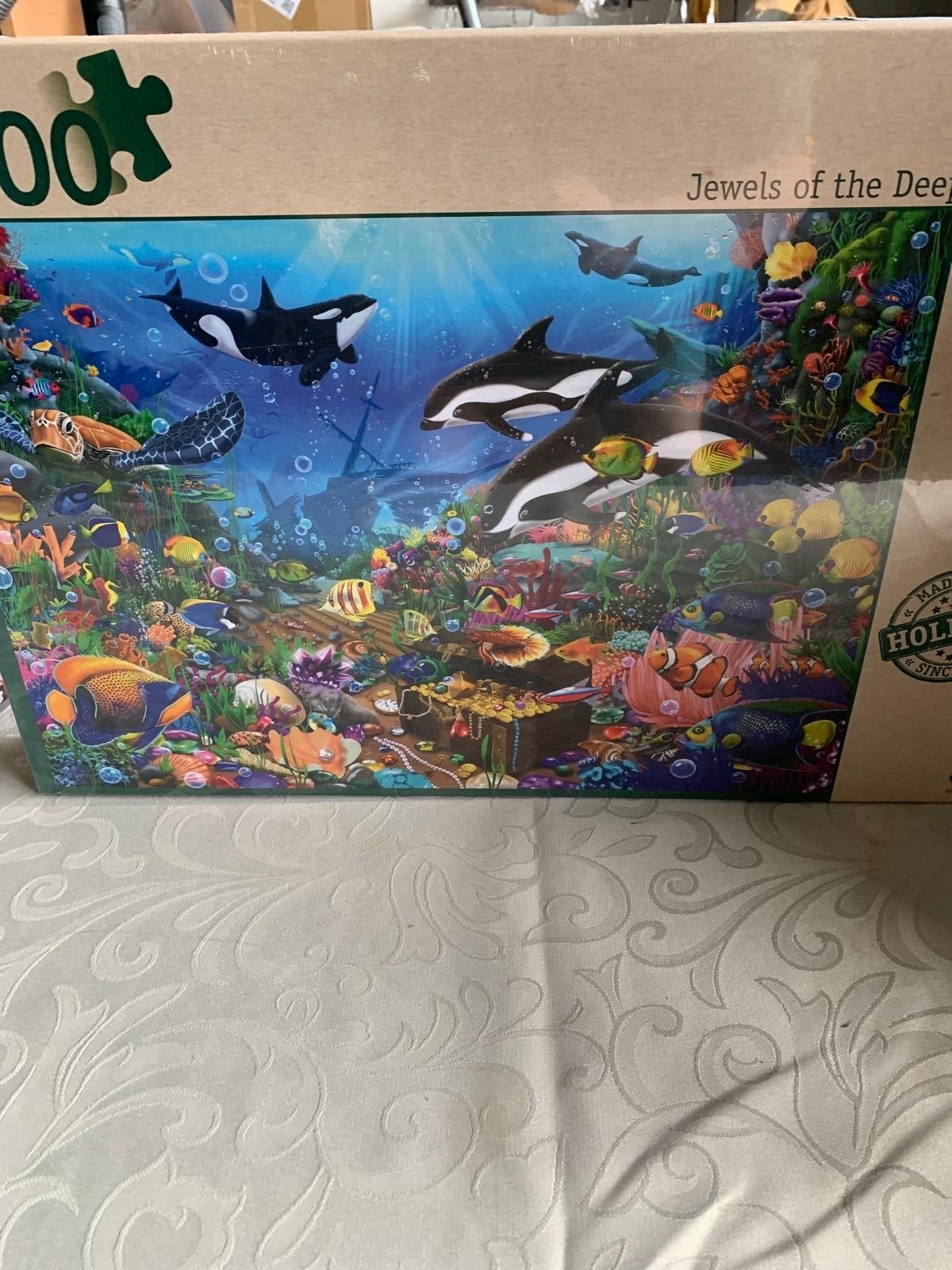 Legpuzzel 1000 stukjes: Jewels of the Deep, Ophalen of Verzenden, 500 t/m 1500 stukjes, Nieuw, Legpuzzel