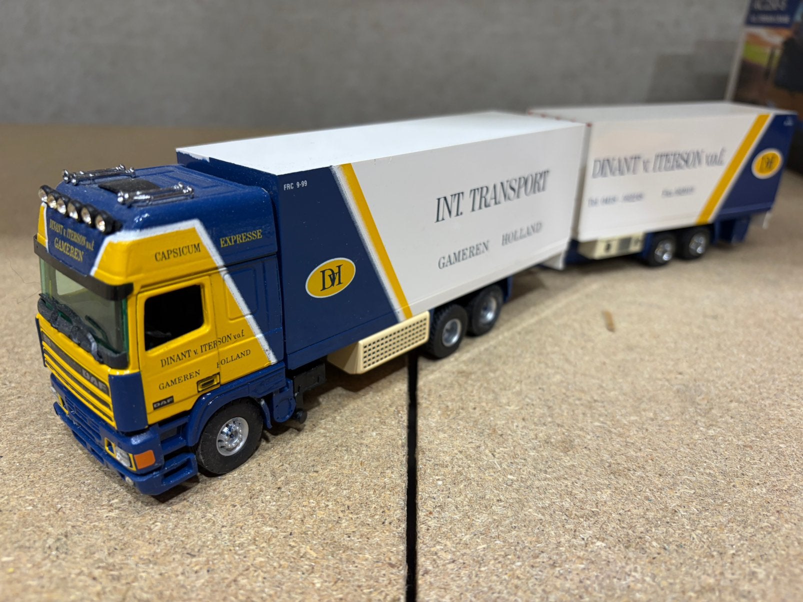 TEKNO DAF 95 DINANT V ITTERSON WIPCAR, Ophalen of Verzenden, Zo goed als nieuw, Bus of Vrachtwagen, Tekno