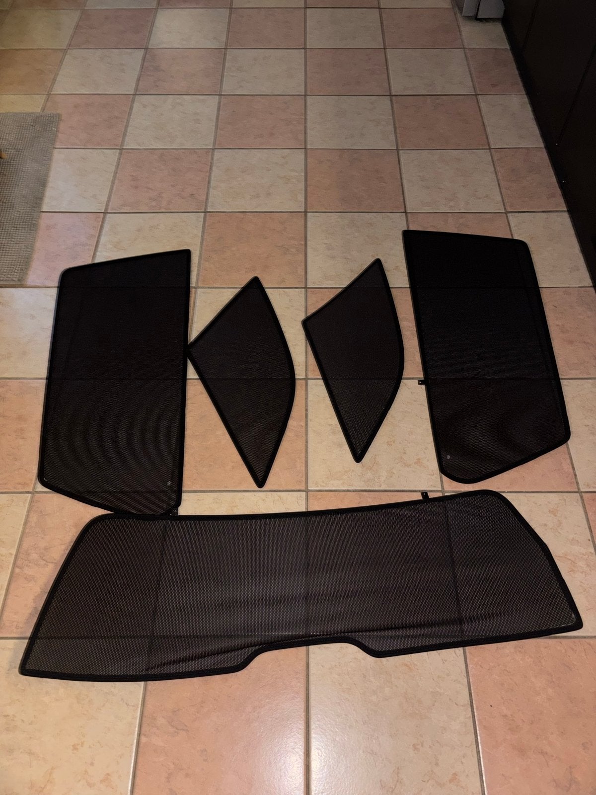 Sonniboy zonneschermen Mercedes C-Klasse Combi (2007-2014), Auto diversen, Ophalen of Verzenden, Gebruikt
