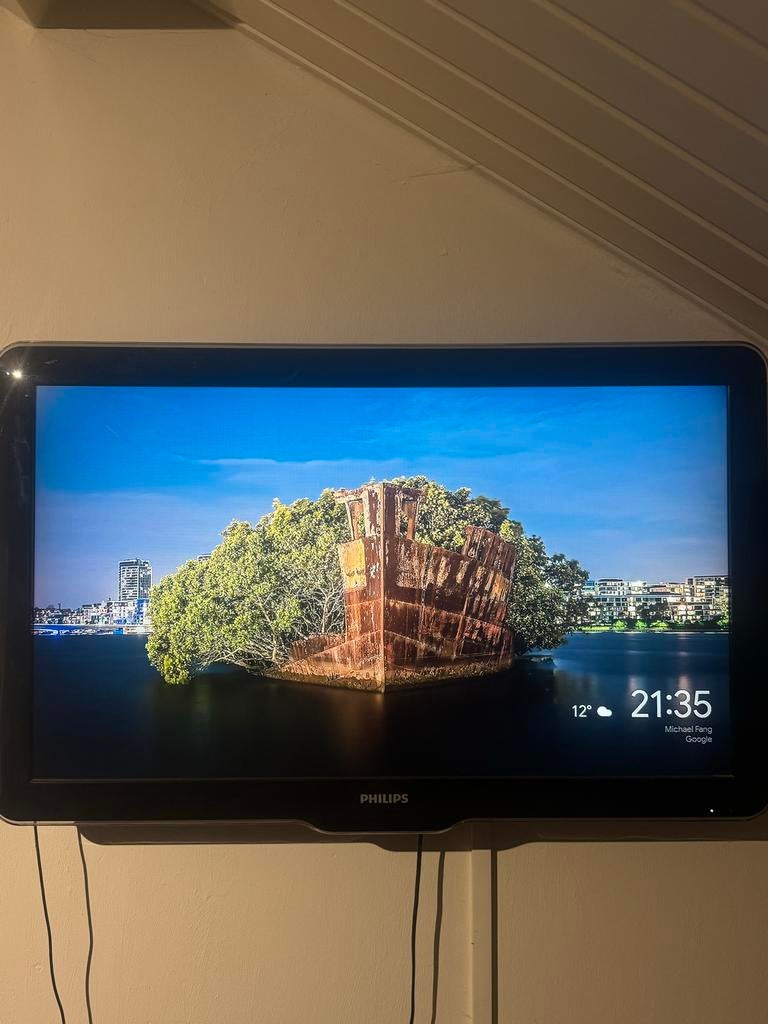 Philips TV met Chromecast en standaard, Philips, Full HD (1080p), Gebruikt, LED