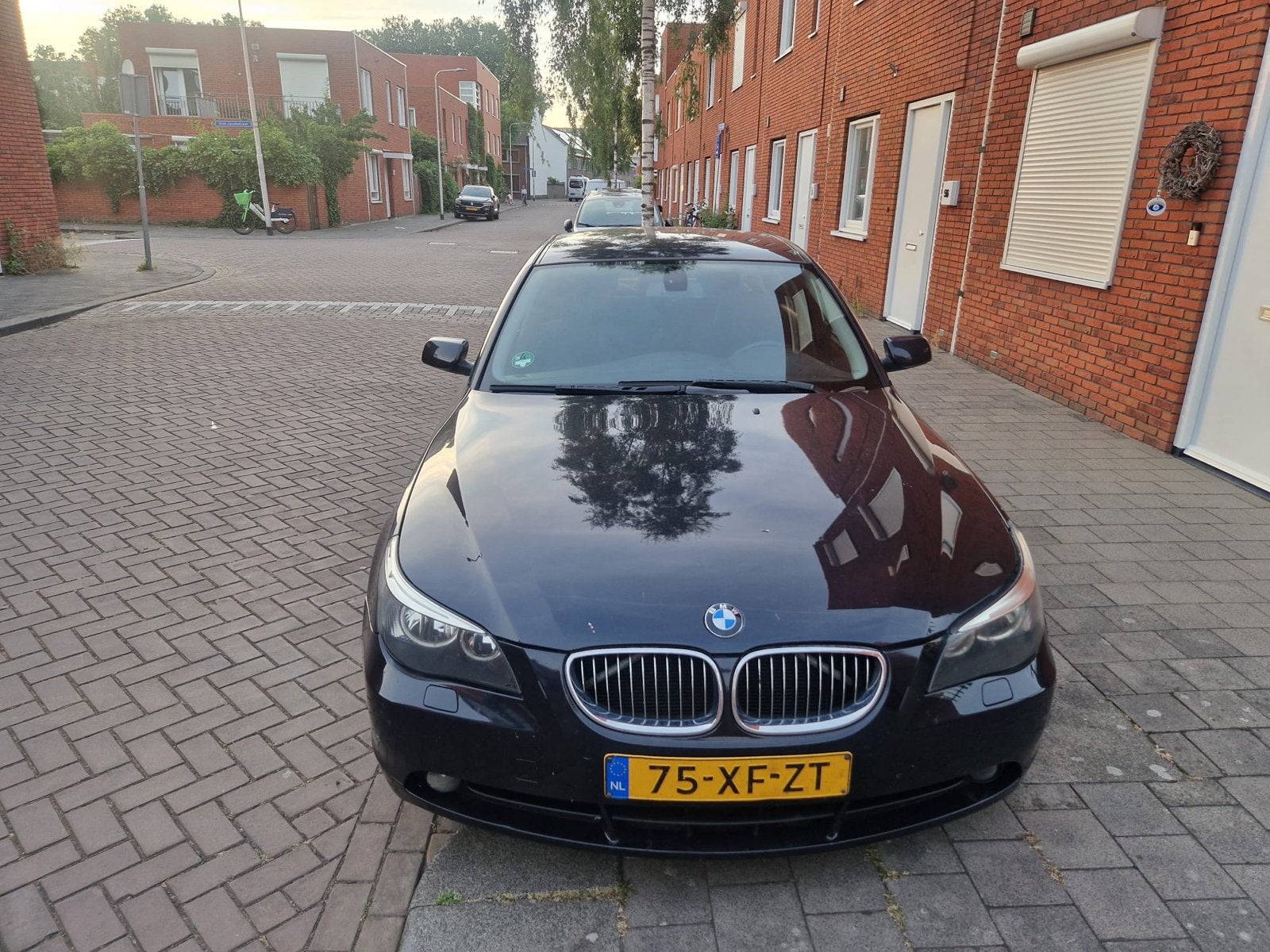 BMW 5-Serie 2.5 I 523 AUT 2007 Blauw, Auto's, BMW, Automaat, Achterwielaandrijving, 1800 kg, 2497 cc