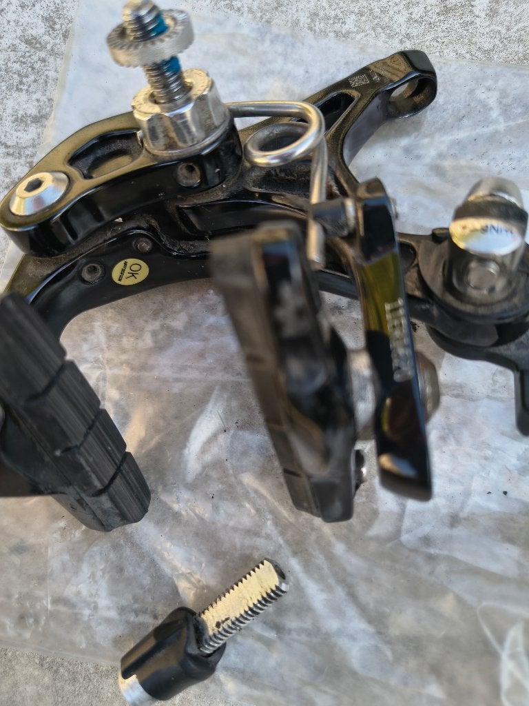 Shimano ultegra remklauwen, Fietsen en Brommers, Fietsonderdelen, Ophalen, Remmen, Gebruikt, Overige materialen