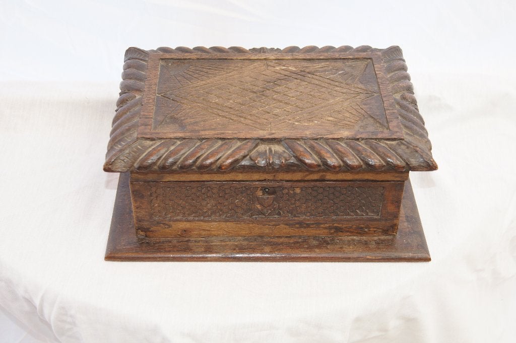 Houten Kistje, Ophalen of Verzenden, Hout, Houtsnijwerk