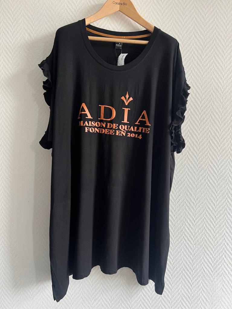 ADIA top maat 54/56, Kleding | Dames, Grote Maten, Ophalen of Verzenden, Nieuw, Zwart, Shirt of Top