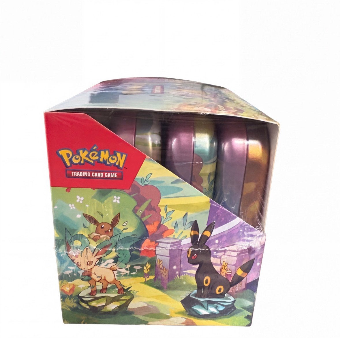 Mini tin display prismatic evolution, Ophalen of Verzenden, Zo goed als nieuw
