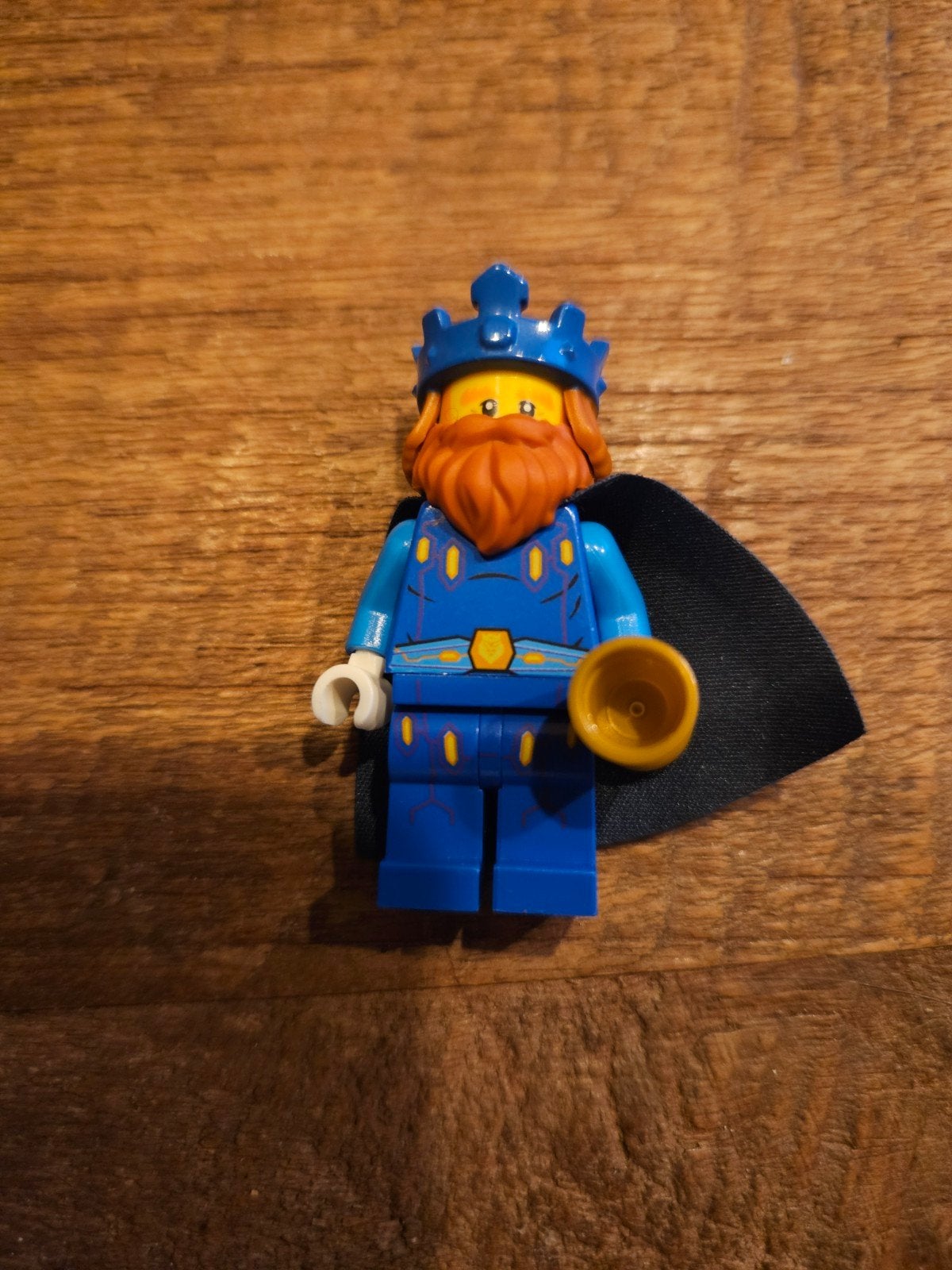 LEGO Nexo Knights Koning Halbert Minifiguur nex100, Overige thema's, Lego, Ophalen of Verzenden, Zo goed als nieuw