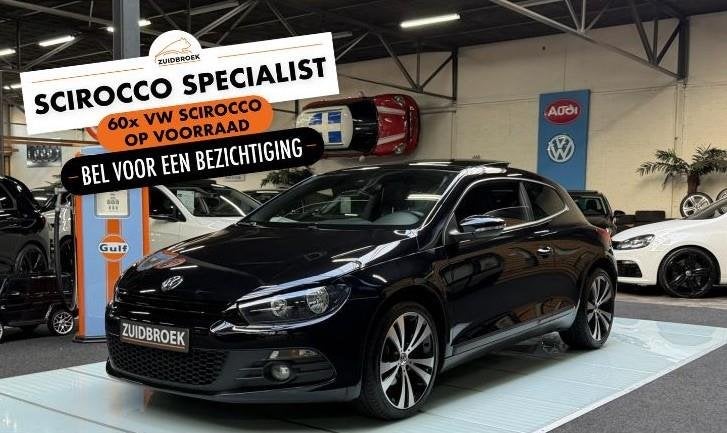 Volkswagen Scirocco 1.4 TSI Edition | Dak | Navi | Cruise |, Auto's, Gebruikt, 4 cilinders, Origineel Nederlands, Bedrijf
