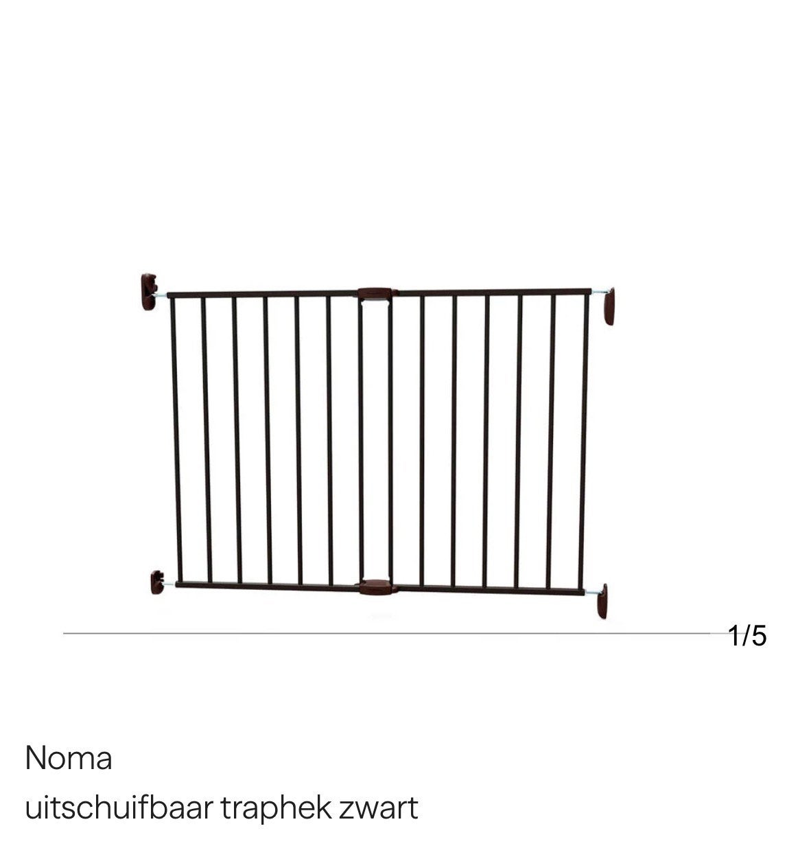 2x noma traphekje verstelbaar, Ophalen, Gebruikt, 100 tot 115 cm, Klemhekje