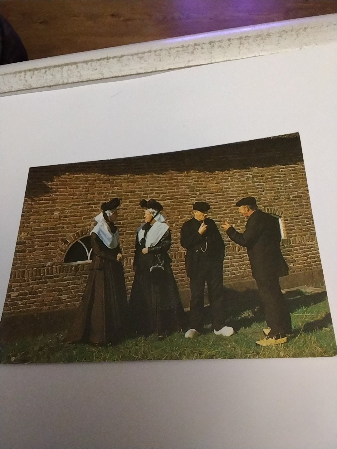 Oude Ansichtkaart Dwingeloo Drentse Klederdracht, Ophalen of Verzenden, 1960 tot 1980, Gelopen, Drenthe