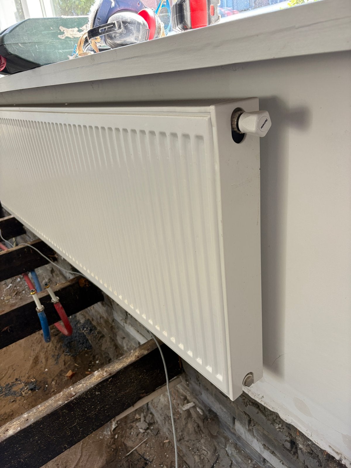 Witte radiator, Ophalen, 30 tot 80 cm, 500 tot 800 watt, Radiator