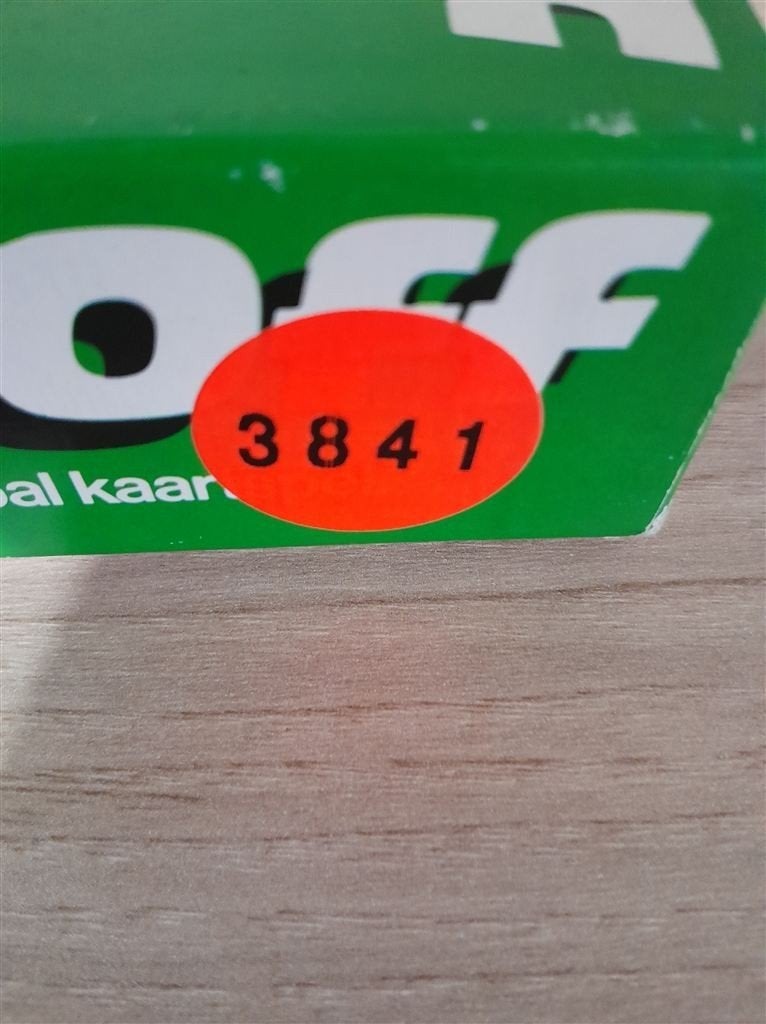 Kick-Off het klassieke voetbal kaartspel - s3841, Verzenden, Zo goed als nieuw