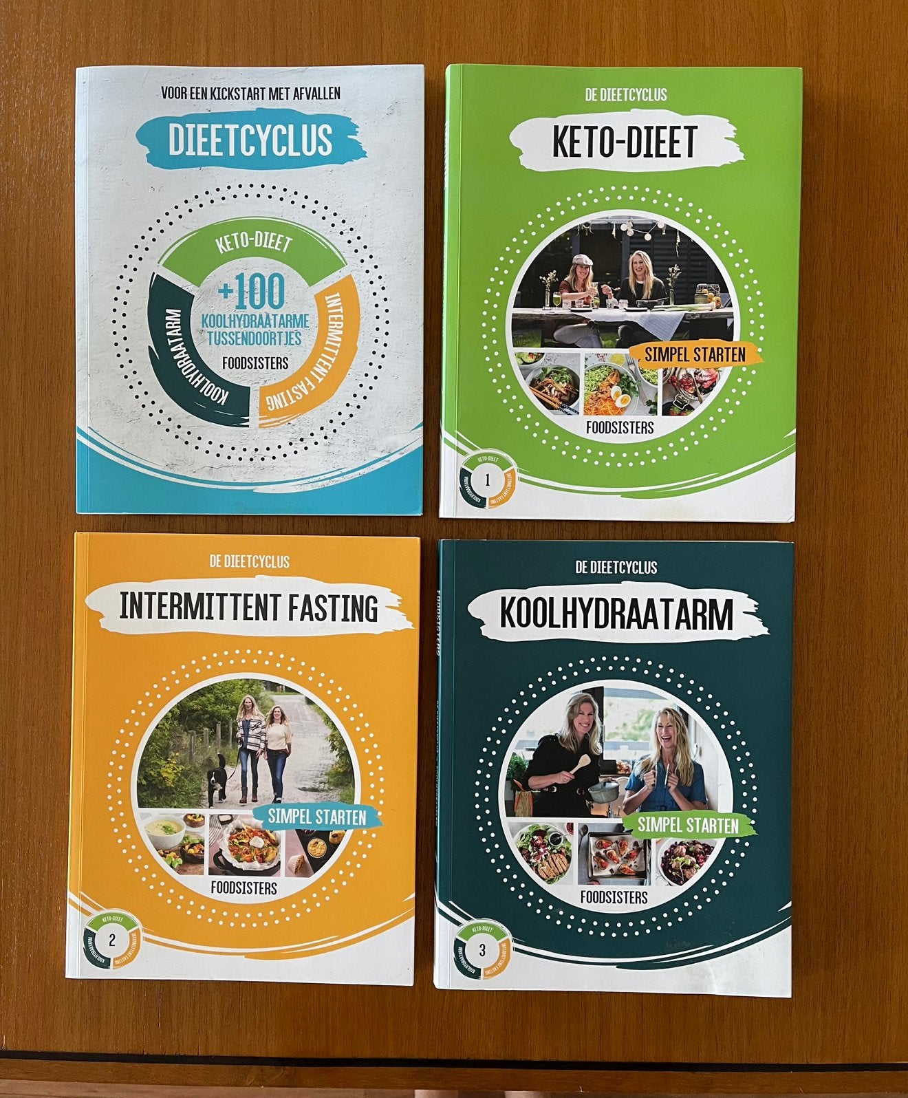 Foodsisters: de dieetcyclus complete serie, Boeken, Ophalen of Verzenden, Zo goed als nieuw