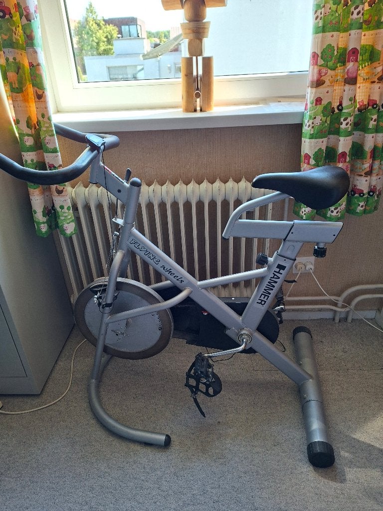 Retro Hometrainer Hammer, Ophalen, Gebruikt, Metaal, Benen