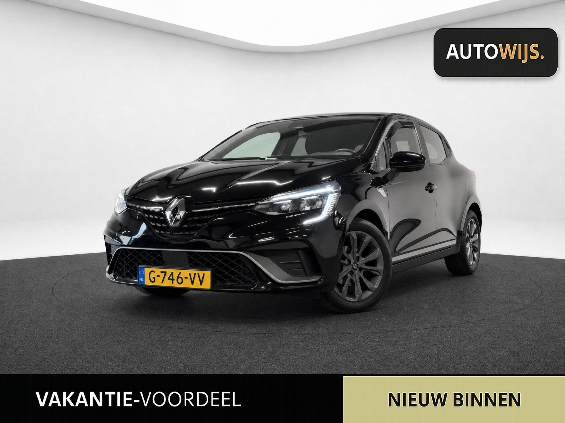 Renault Clio 1.0 TCe Zen|R S LINE|CARPLAY|NL AUTO|LED|DEALER, Auto's, Renault, Voorwielaandrijving, Gebruikt, 580 kg, Origineel Nederlands