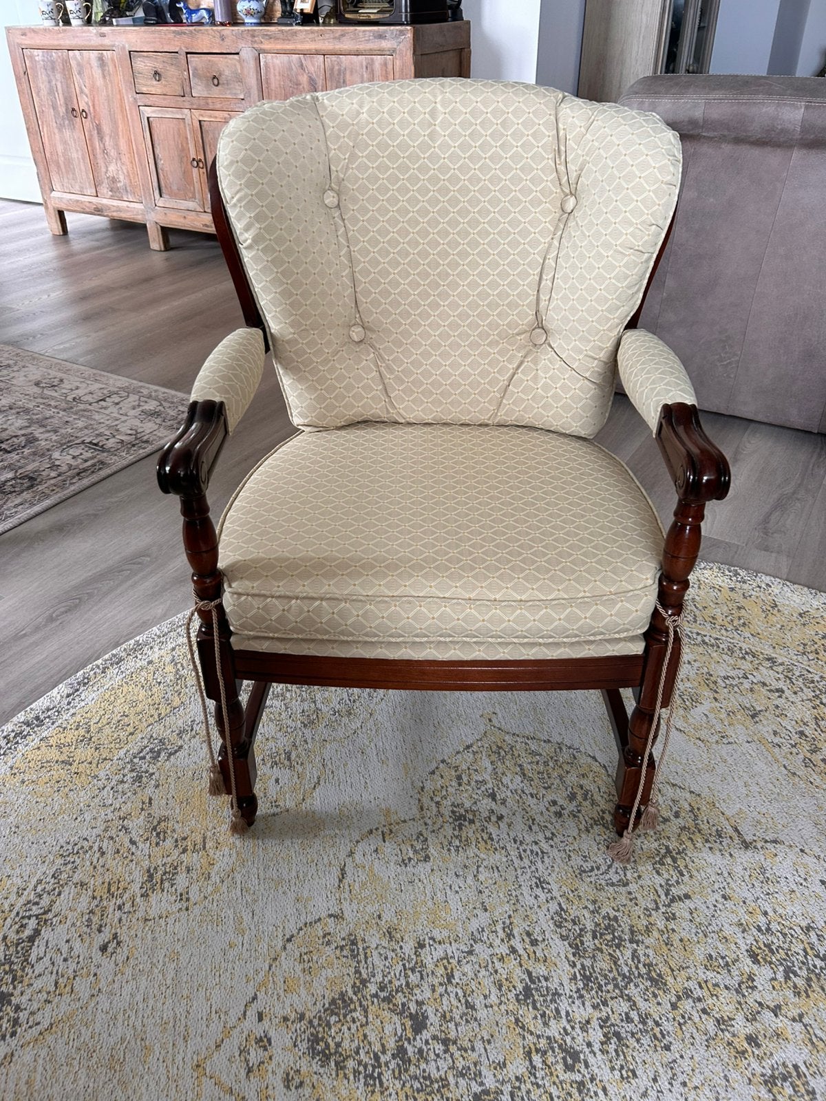 Prachtige Giorgetti Fauteuil, weg wegens verhuis. Bieden kan, Ophalen, Zo goed als nieuw, Overige vormen