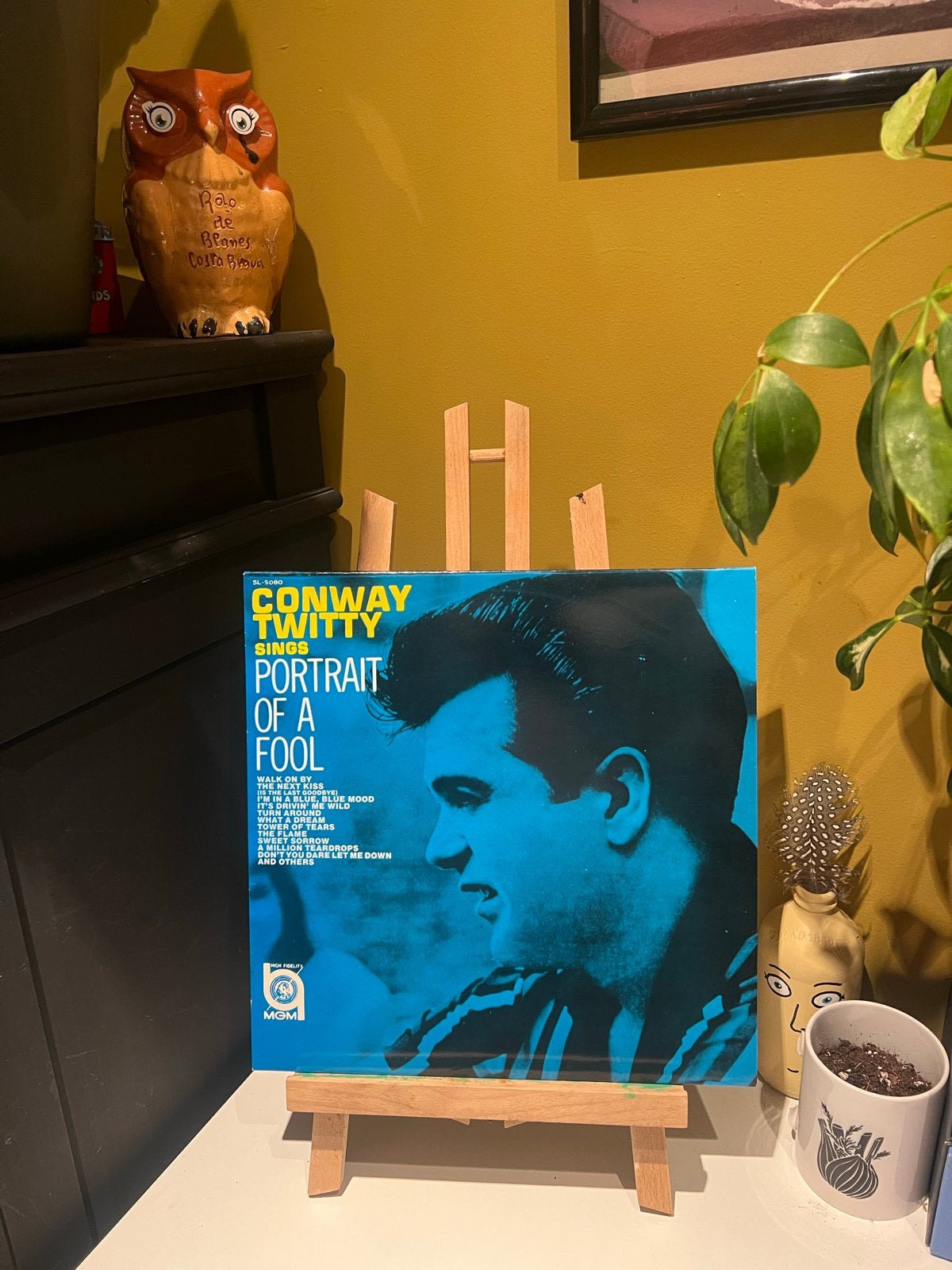 Conway Twitty - Portrait of a Fool LP (MGM Records), LP, Gebruikt, Pop, Ophalen of Verzenden