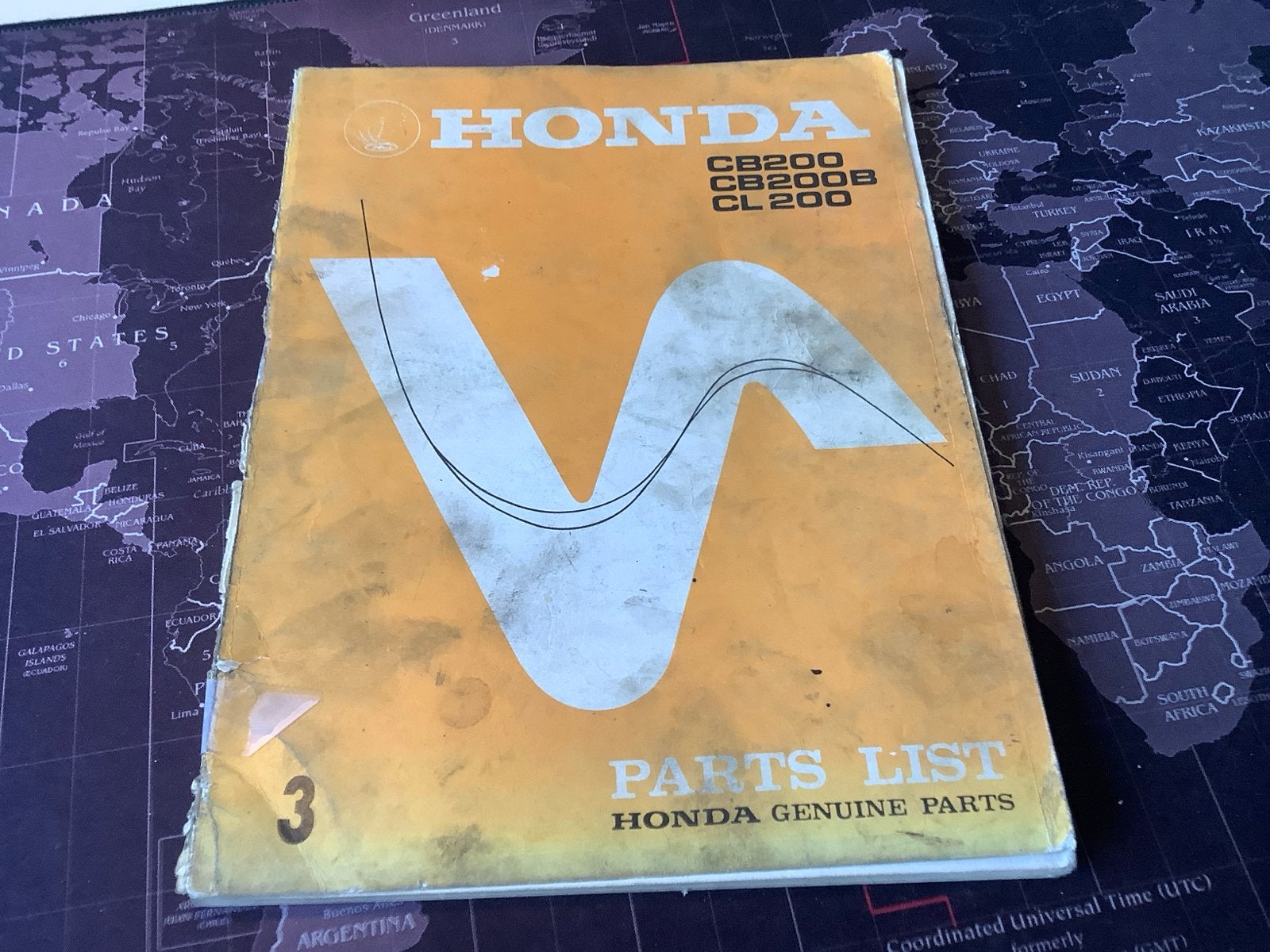 Honda CB200 CB200B CL200 Onderdelenlijst - Origineel en NOS., Motoren, Verzenden, Honda