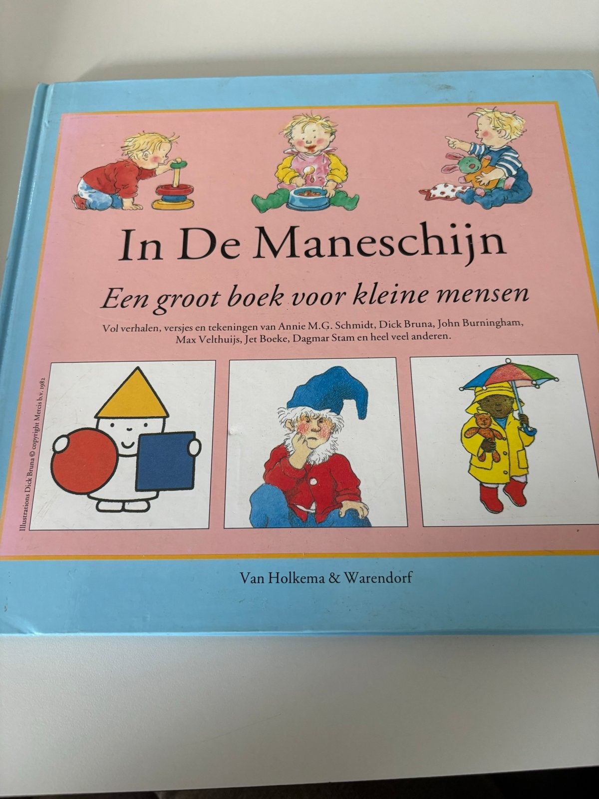 In De Maneschijn - Groot boek voor kleine mensen, Ophalen of Verzenden, Gelezen, Uitklap-, Voel- of Ontdekboek, 1 tot 2 jaar