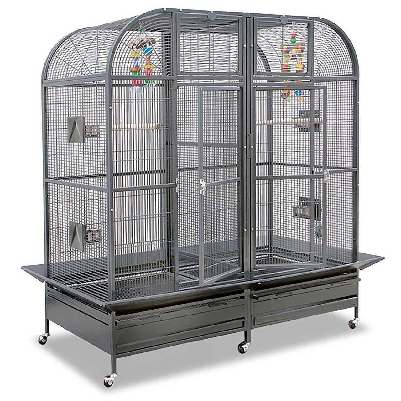 Montana Montana Palace 2 voor kleine vogels + parkiet soorte, Ophalen, Nieuw, Metaal, Vogelkooi