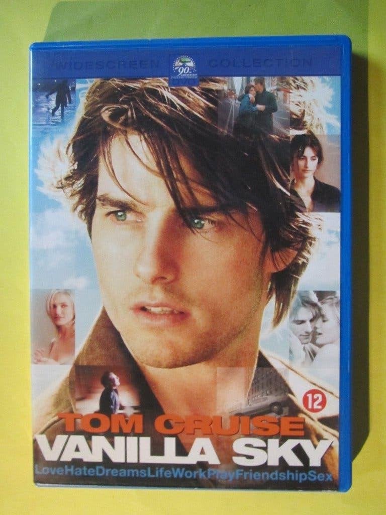 DVD Vanilla Sky – Tom Cruise, Vanaf 12 jaar, Ophalen of Verzenden, Zo goed als nieuw, Science Fiction
