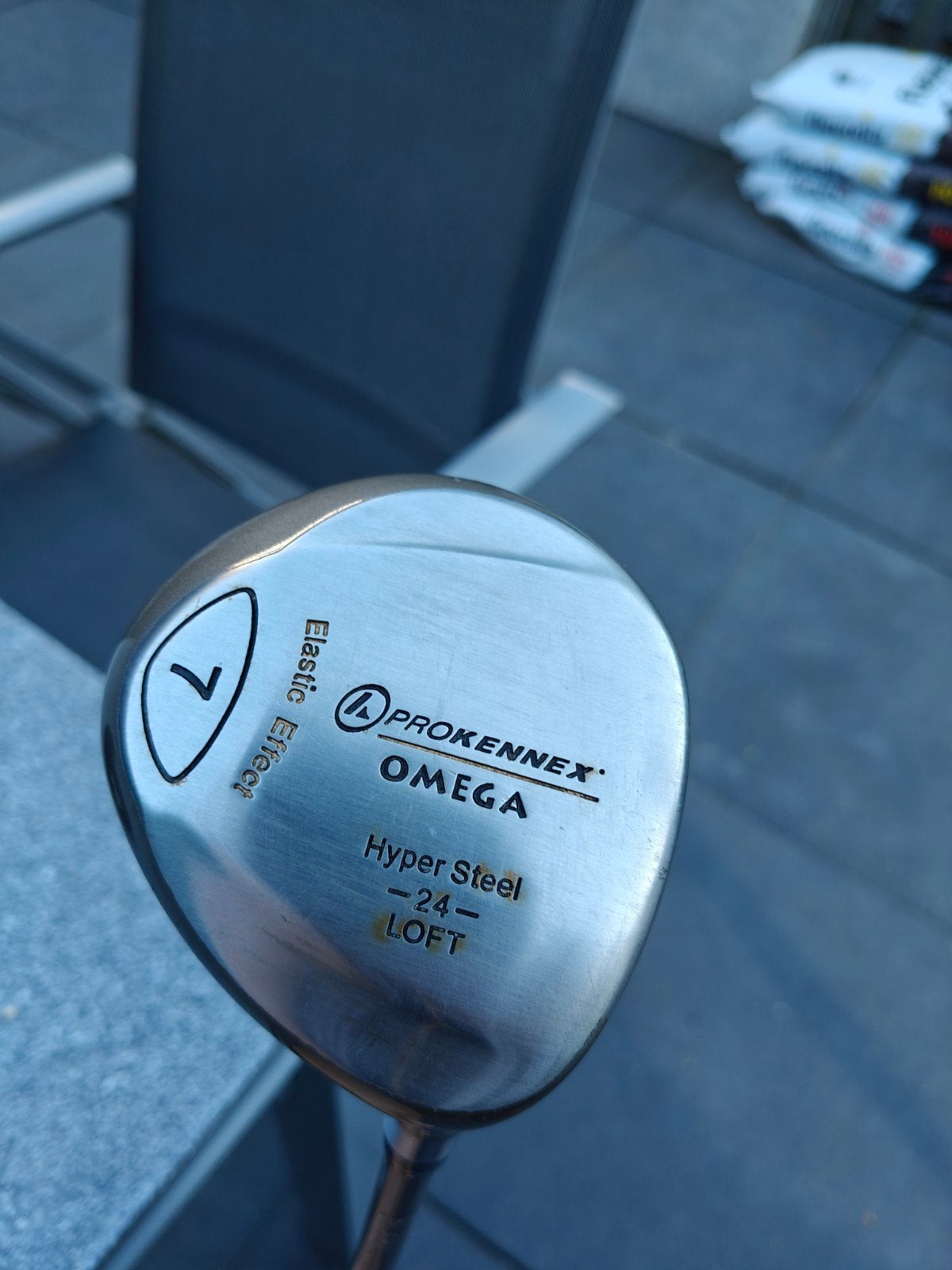 Golfclub Houten 7 Omega Regular Flex, Ophalen