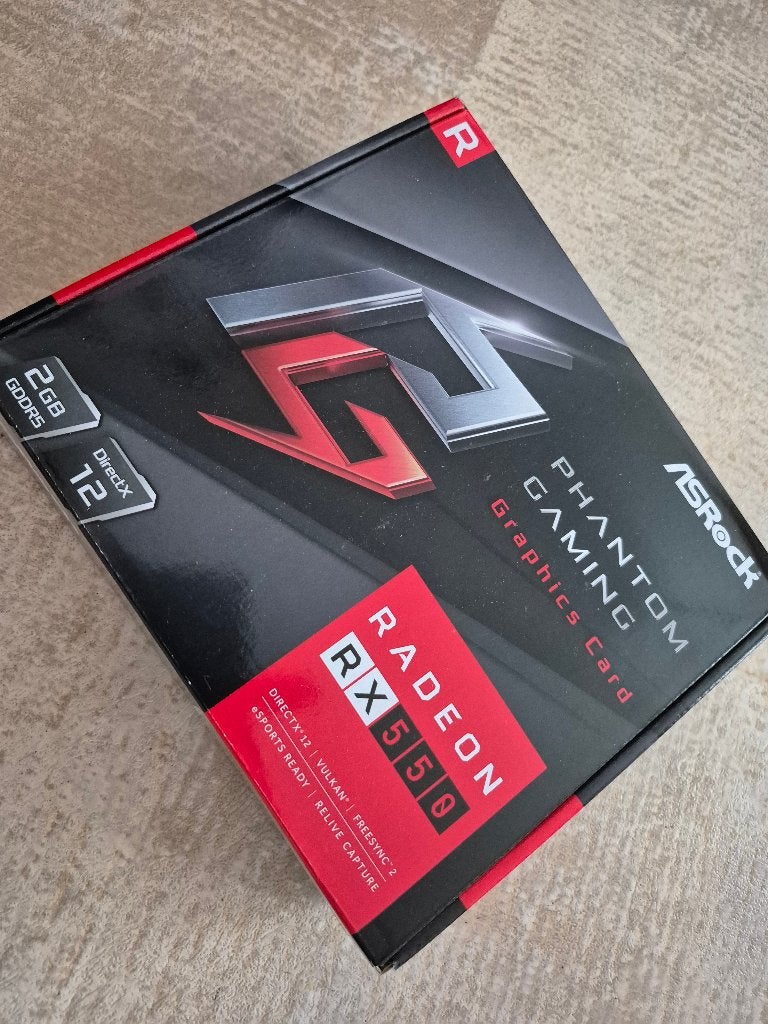 Asrock Radeon RX550, Computers en Software, Verzenden, Gebruikt, Overige soorten