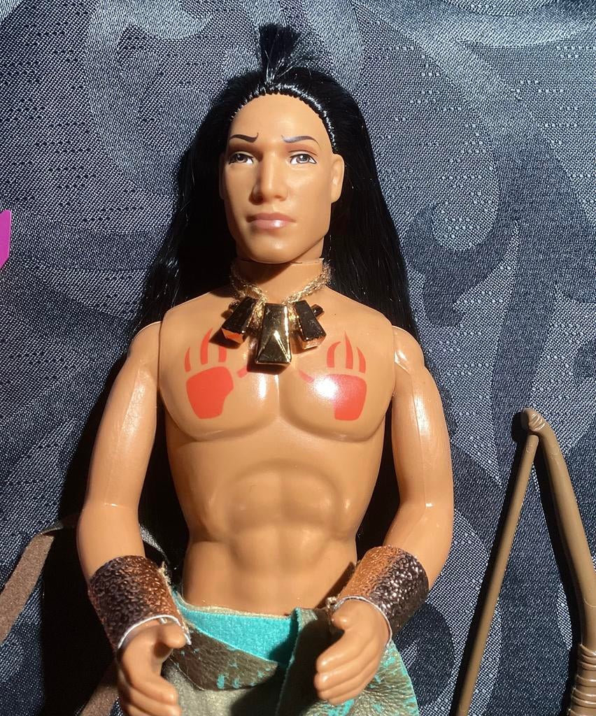 (Barbie) Sun Colors Kocoum (Pocahontas) 1995 Mattel #13330, Ophalen, Zo goed als nieuw